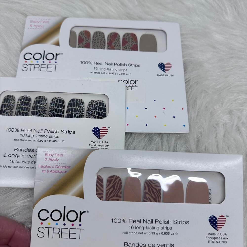 Color Street Animal Print Nail Bundle